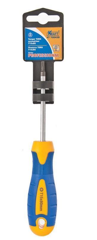 Отвертка Torx T15 x 80 мм Kraft