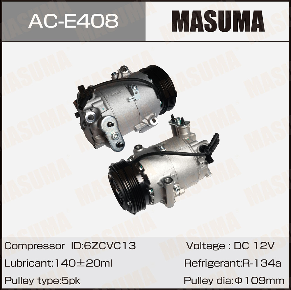 Компрессор кондиционера Opel ASTRA-J, ZAFIRA-C / B14NET, A14XER Masuma