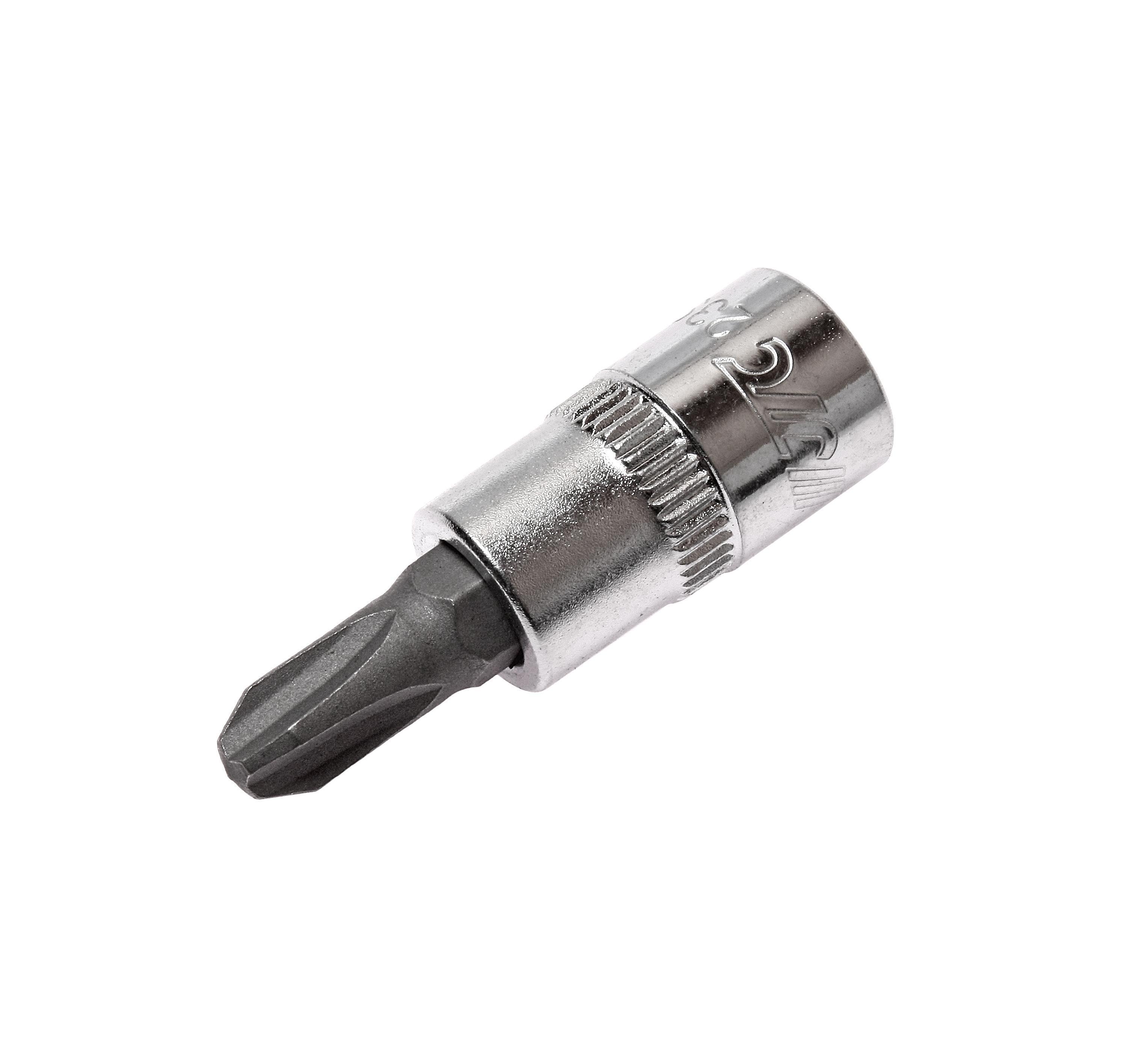 Головка с вставкой крест 1/4" РН3 L=37 мм