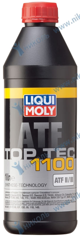 Масло Liqui Moly Top Tec ATF 1100 для АКПП (1л) с РАСПРОДАЖА!