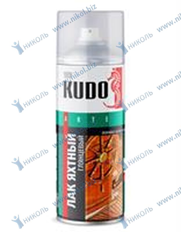 Лак аэроз яхтный KUDO (520мл)