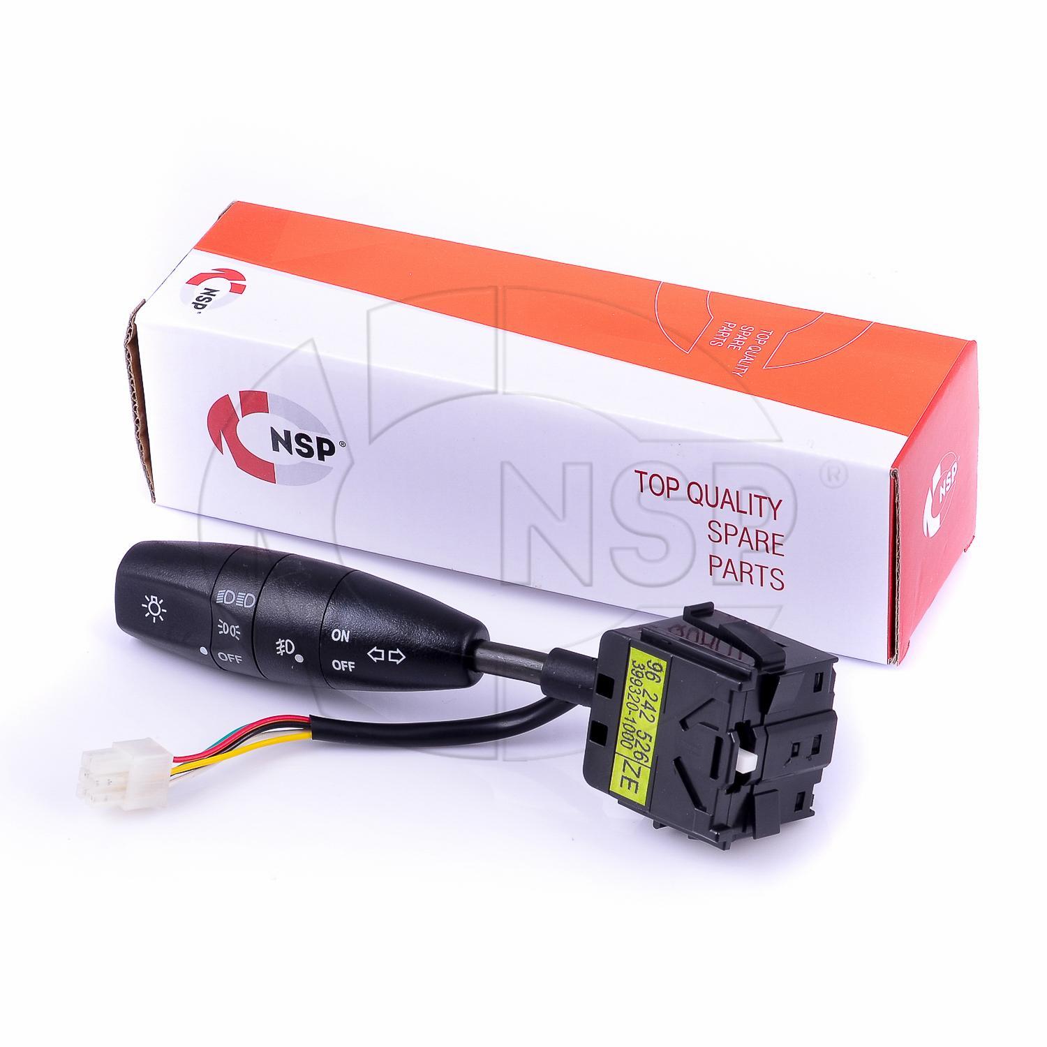 Переключатель подрулевой Daewoo Matiz; Chevrolet Lanos, Spark; ZAZ Sens указателя поворотов (c ПТФ) NSP