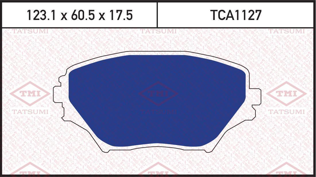 Колодки тормозные TATSUMI TOYOTA RAV4 00->
