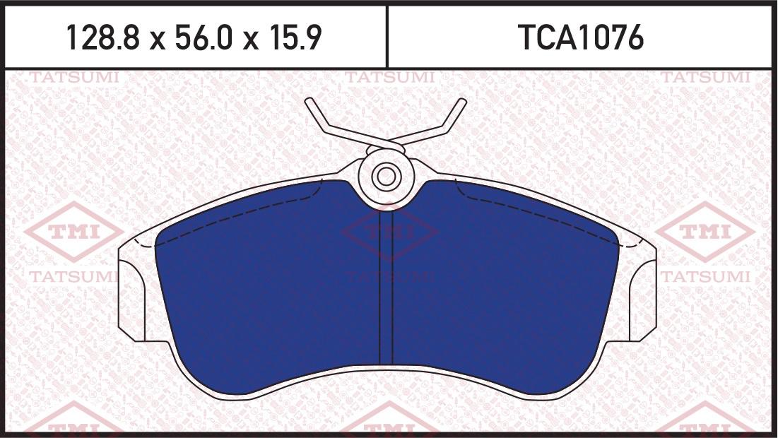 Колодки тормозные TATSUMI NISSAN Primera 90->