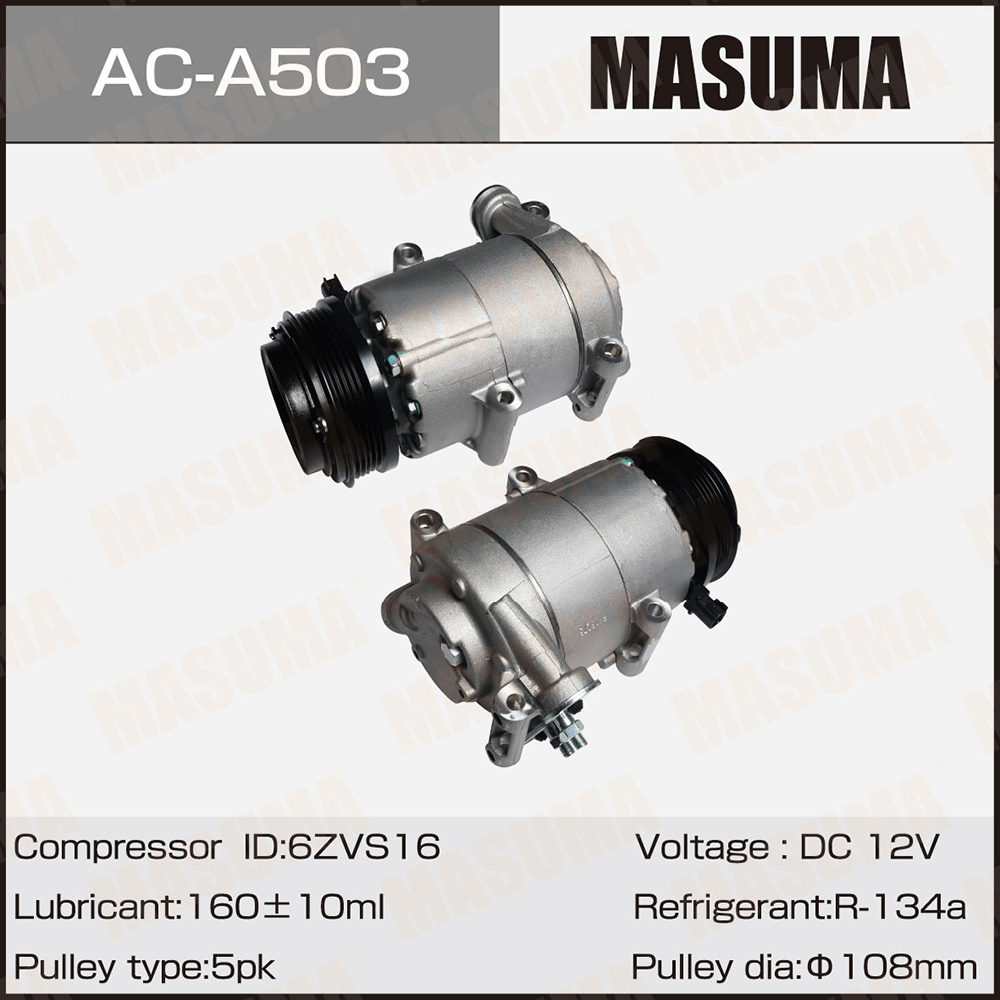 Компрессор кондиционера Ford Focus, Focus C-MAX / DURATEC 16, ZETEC-S 16 Masuma
