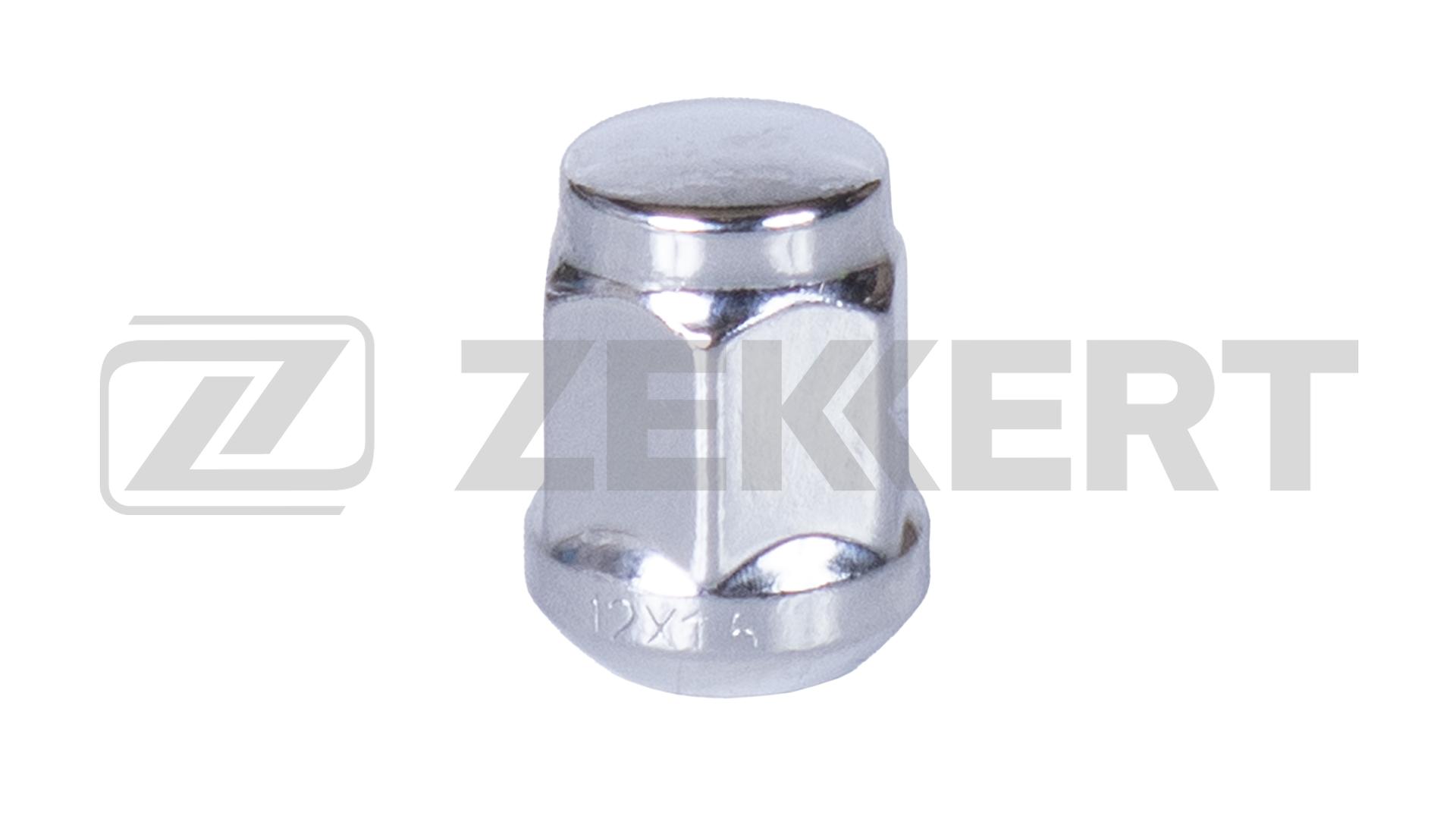 Гайка колесная сфера M12 x 1 5 L=30 ключ 19 Хром