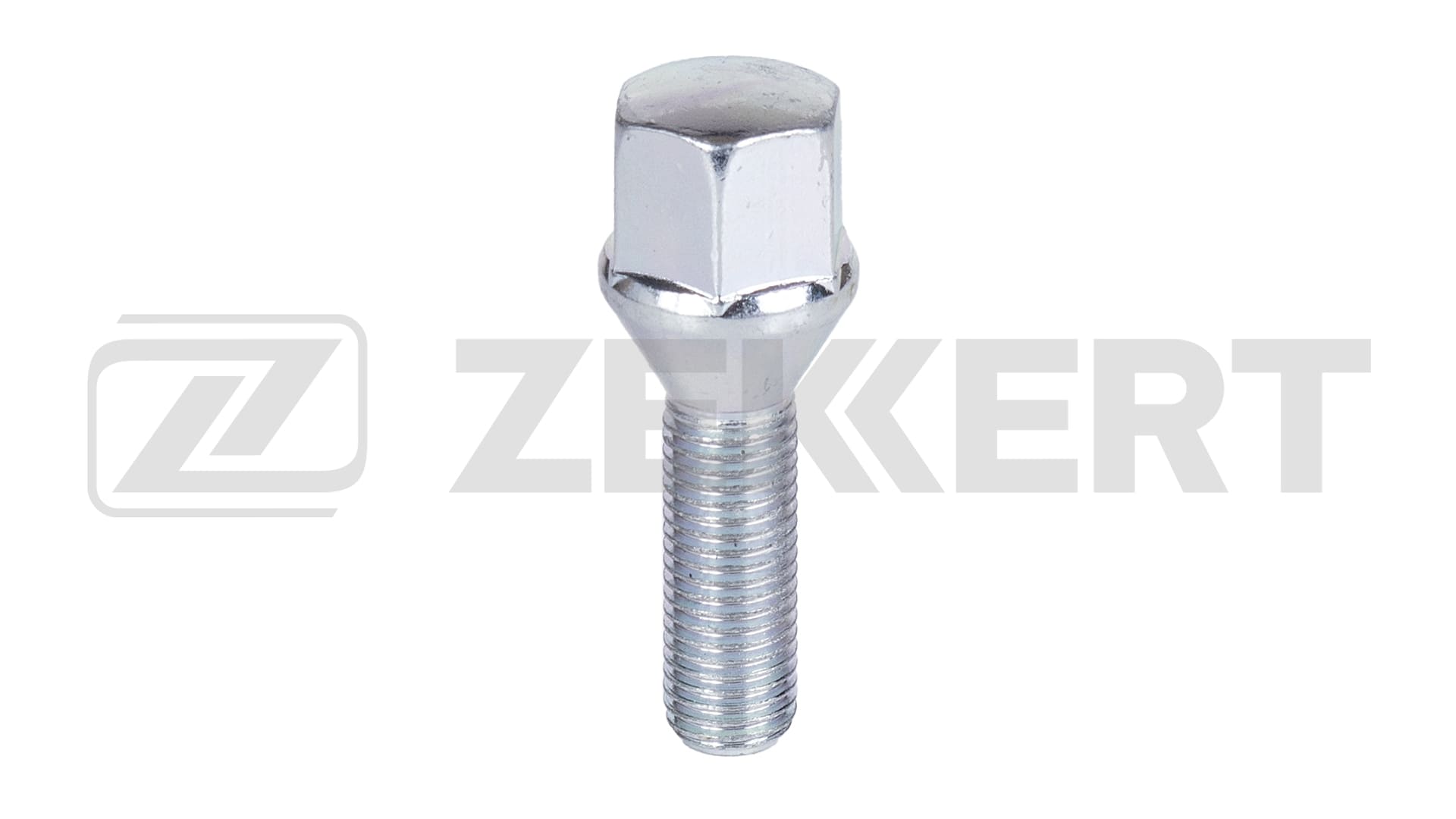 Болт колесный конус М12x1 5 длина резьбы 33 ключ 19 цинк