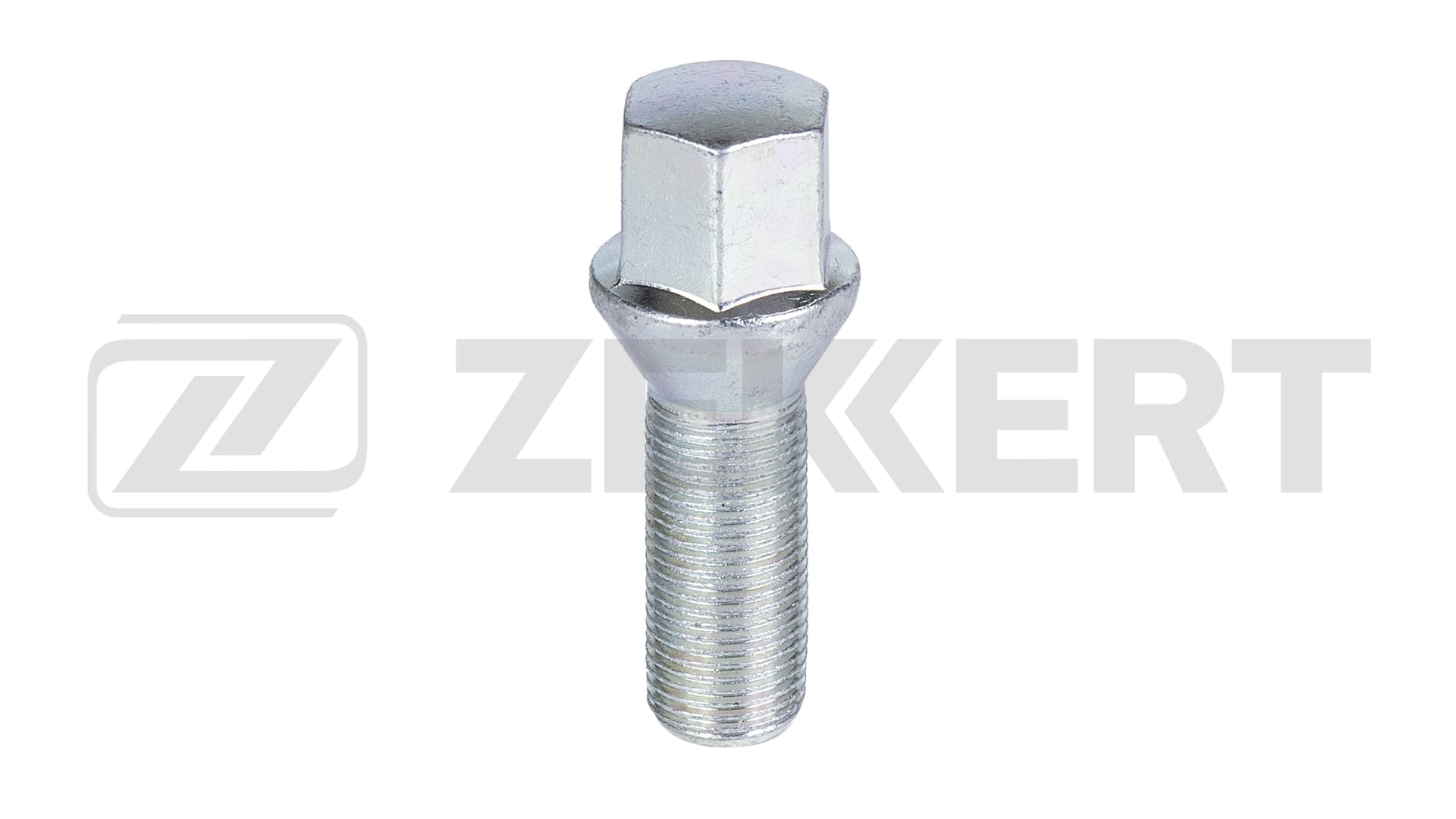 Болт колесный конус М14x1 25 длина резьбы 32 ключ 17 цинк