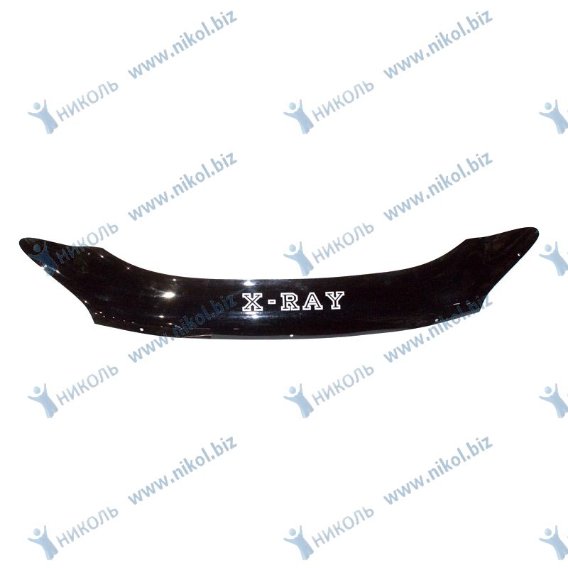 Спойлер на капот /мухобойка/ LADA X-Ray DELTA (ЕВРО крепеж)