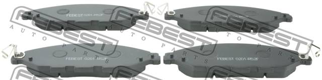 Колодки тормозные Nissan Murano (Z52) 14-, Pathfinder (R52) 12-, Infiniti QX60 12- передние \ FEBEST 0201-R52F