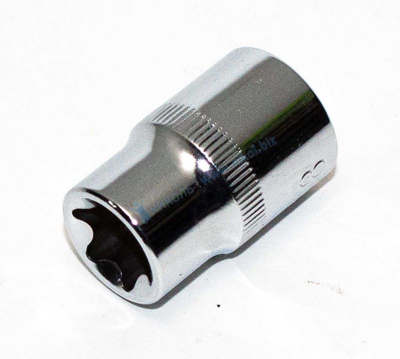 Головка сменная (1/2") TORX (звездочка) Е18 CrV