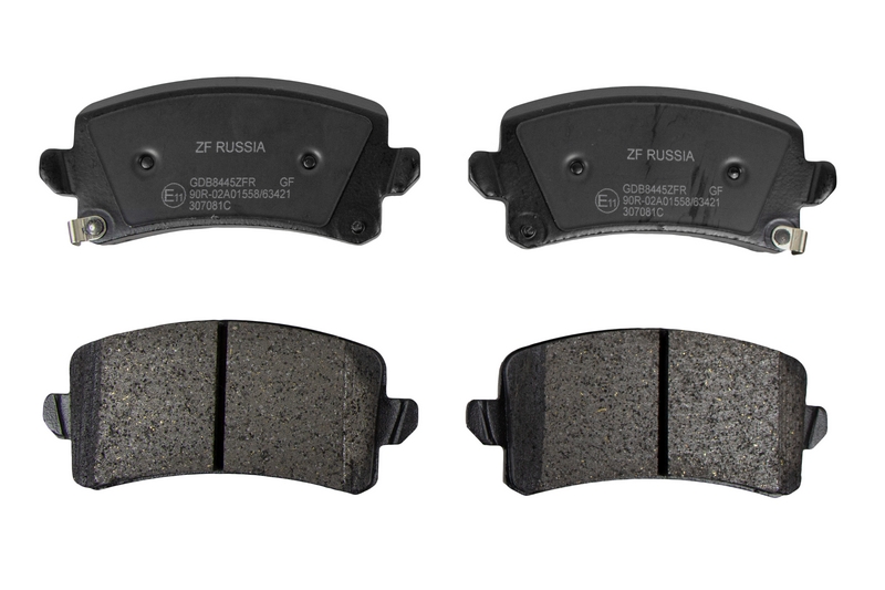 Колодки тормозные Haval Jolion 4WD 21-, Dargo 22-, H3 23-, H6S 21- задние \ GDB8445 ZFR