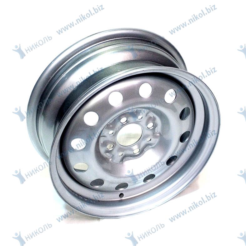 Диск колеса R14 2112, 2170 АвтоВАЗ серебро