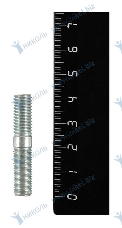 Шпилька М8*25*1 поддона ЗМЗ-406 (291750-П2) (крат_уп_20шт) РЗИ