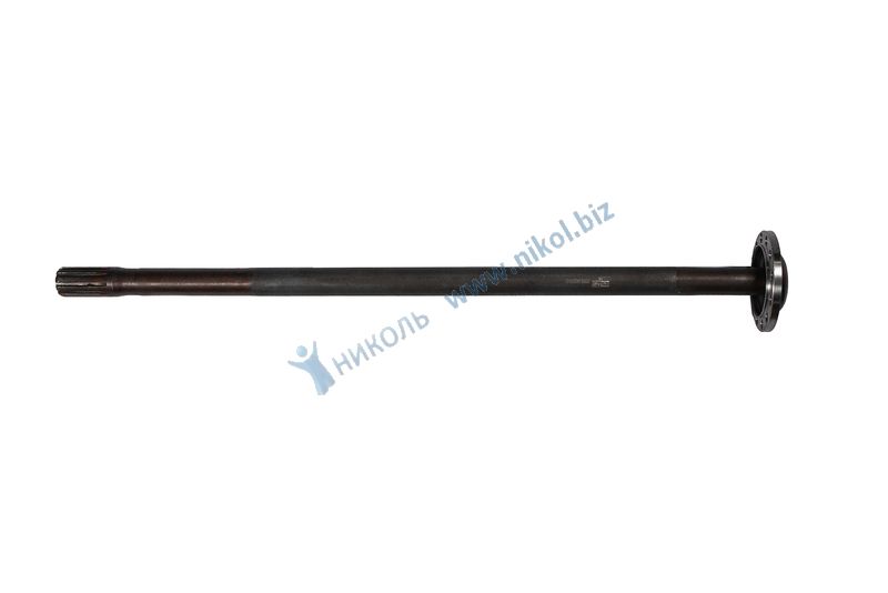 Полуось заднего моста УАЗ-452 короткая правая L=730мм MetalPart Pro