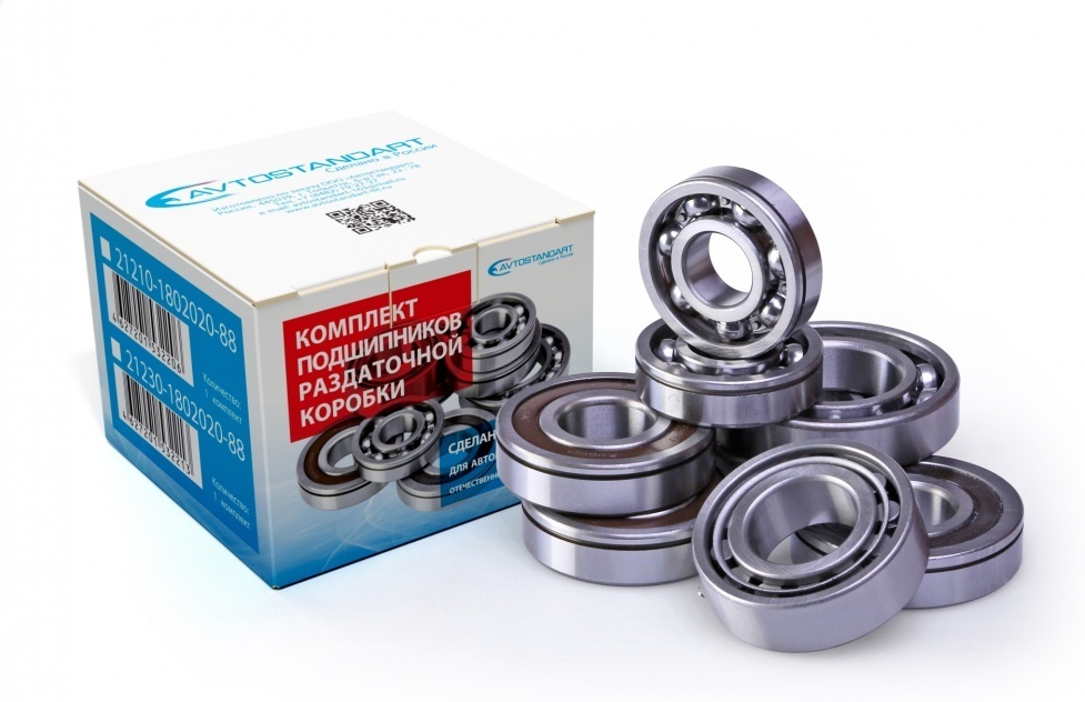 Подшипник раздаточной коробки для а/м ВАЗ 2123 старого образца 8 шт. Avtostandart