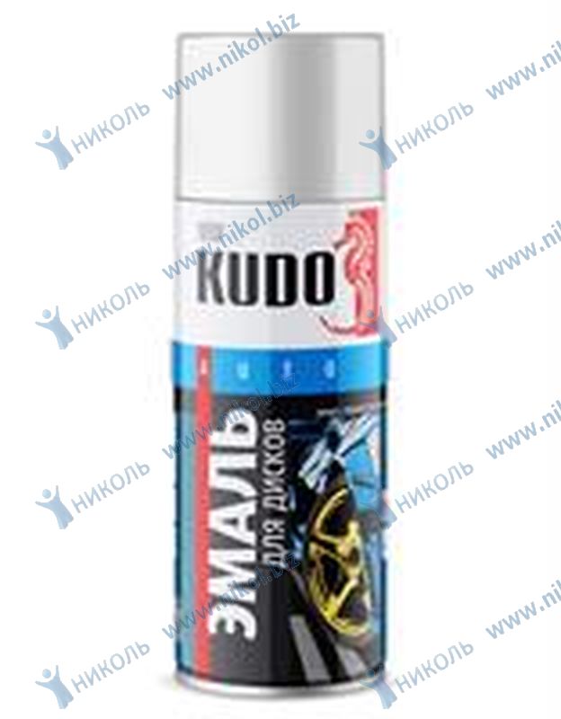 Краска для дисков аэроз стальная KUDO (520мл)