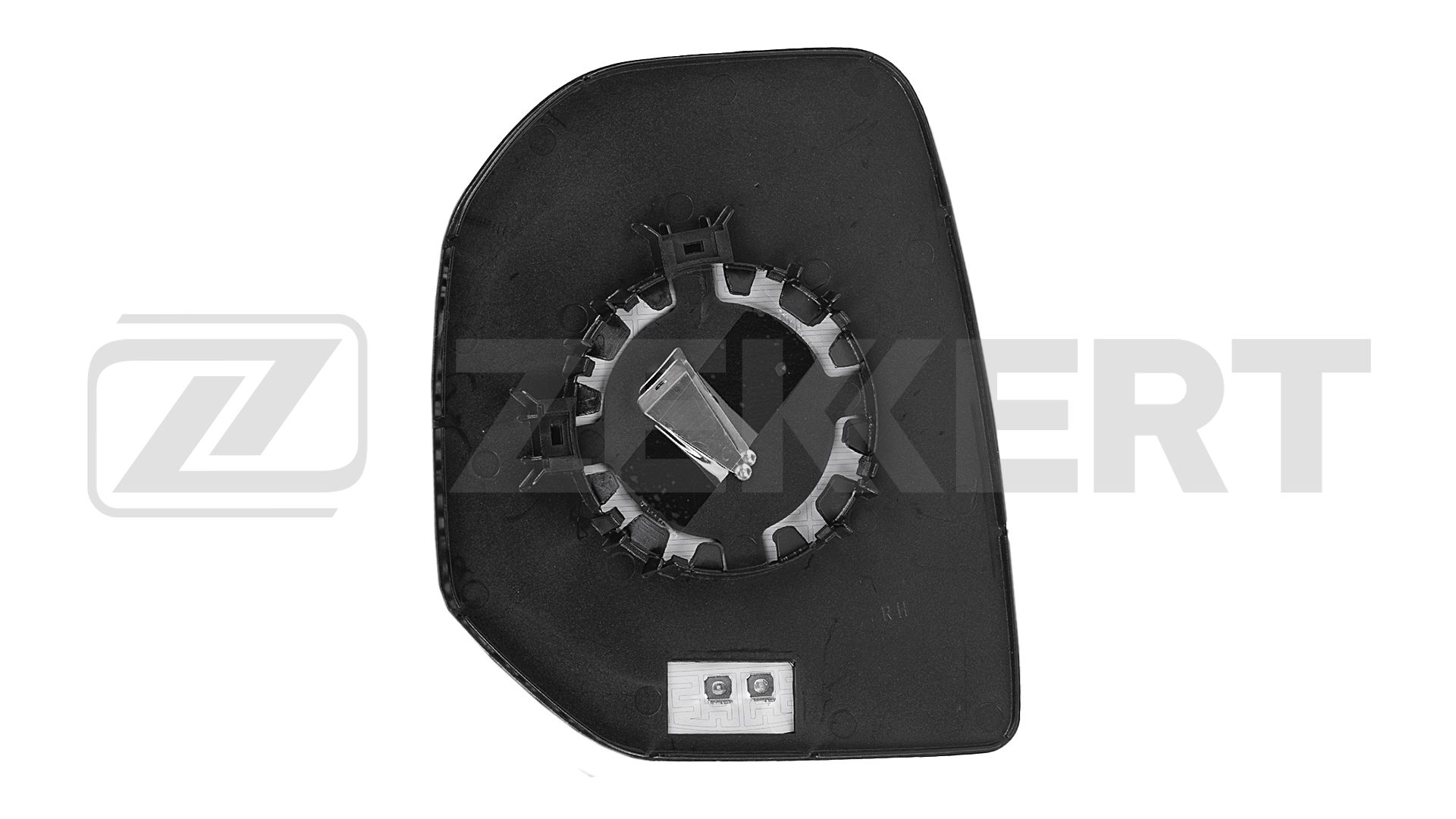 Зеркальный элемент правый выпуклый с подогревом Citroen Berlingo II 08- Peugeot Partner II 08-