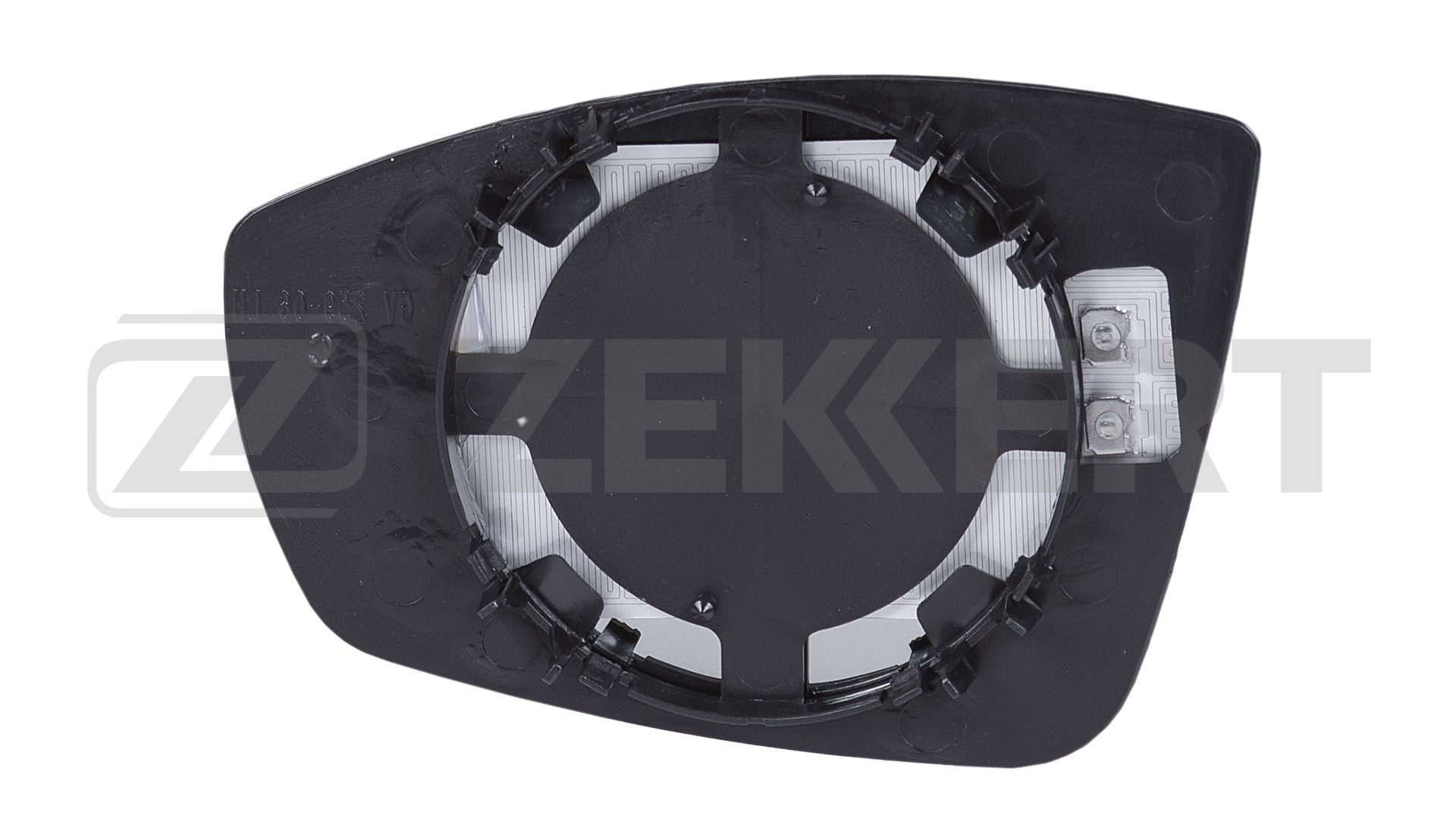 Зеркальный элемент правый выпуклый с подогревом VW Polo V 09- Up! 11-