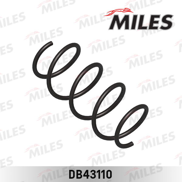 Пружина NISSAN NOTE 1.4 06- передняя MILES