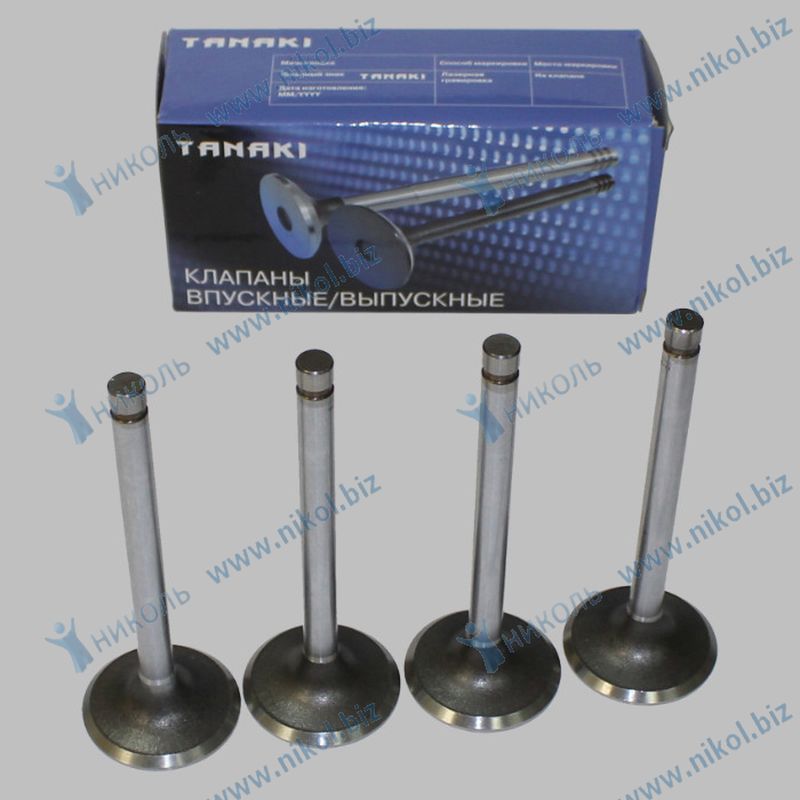 Клапана ГРМ Г-УМЗ A274 Evotech 2.7 впуск TANAKI (к-т=4шт)
