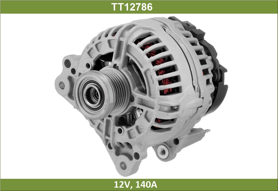 Генератор SKODA 1.2TSI 2010- 140A Tesla Technics