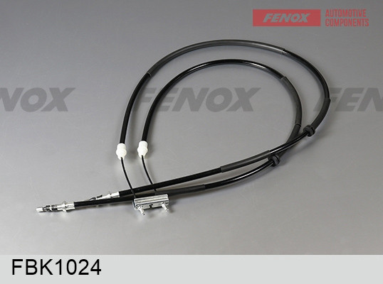 Трос ручного тормоза Ford Fusion 02-, Fiesta IV, V 95-; Mazda 2 (DY) 03-07 \ FENOX FBK1024
