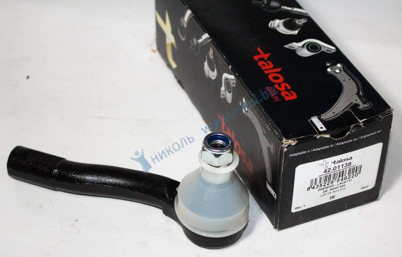 Наконечник рулевой Chevrolet Lacetti наружн. Talosa лев 96407485