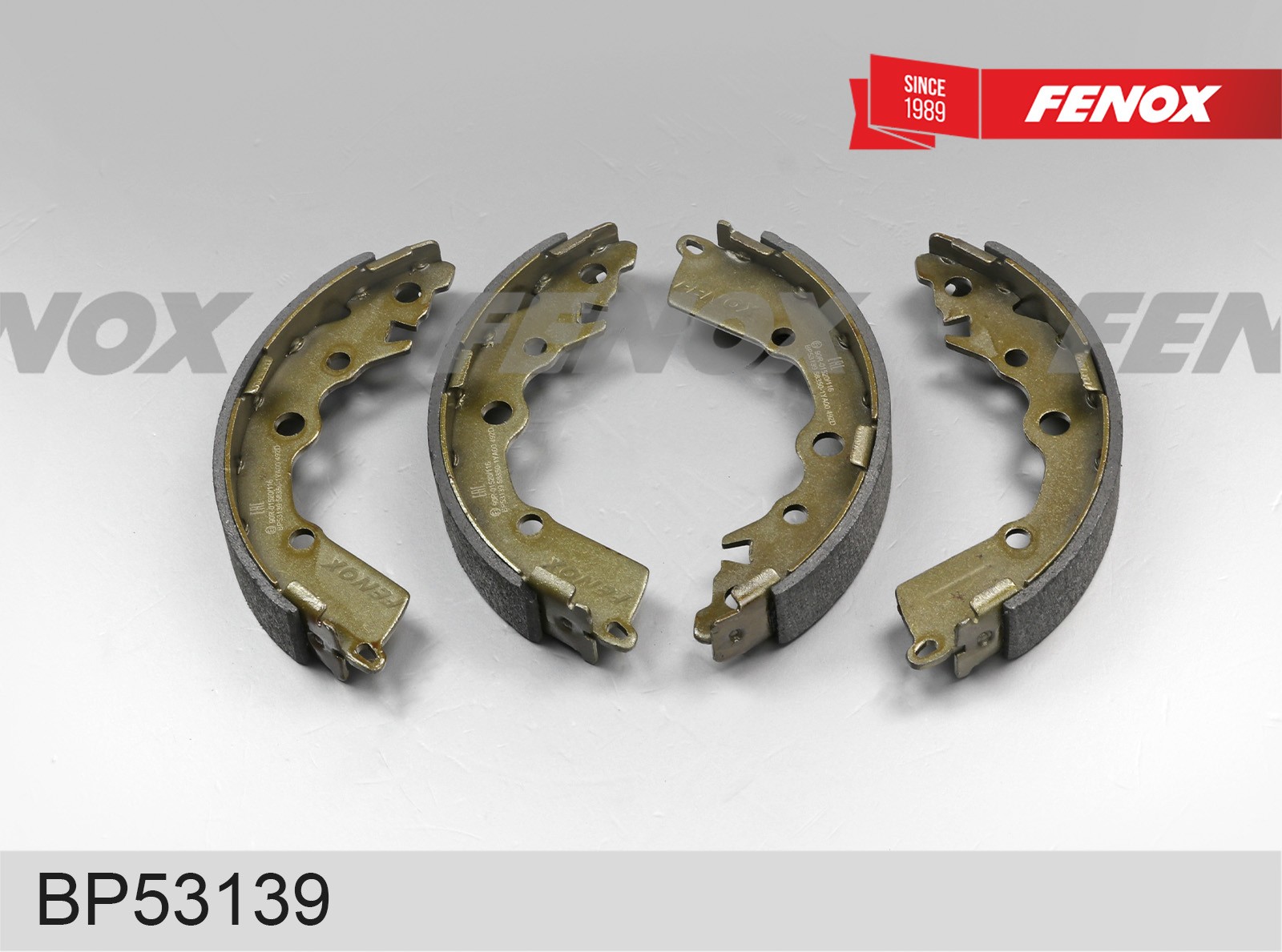 Колодки тормозные Kia Picanto 11- задние барабанные 180 x 27 \ FENOX BP53139