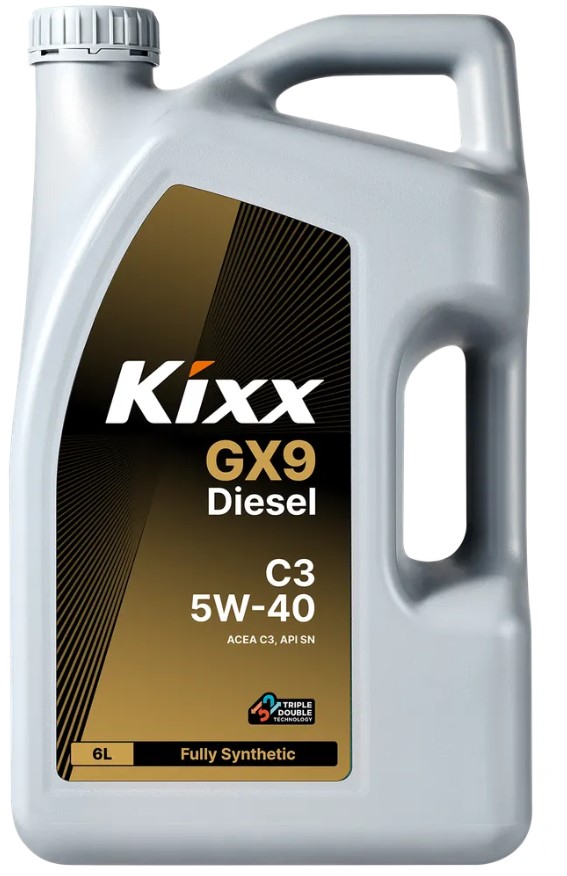 Масло Kixx 5/40 GX9 Diesel C3 синтетическое 6 л