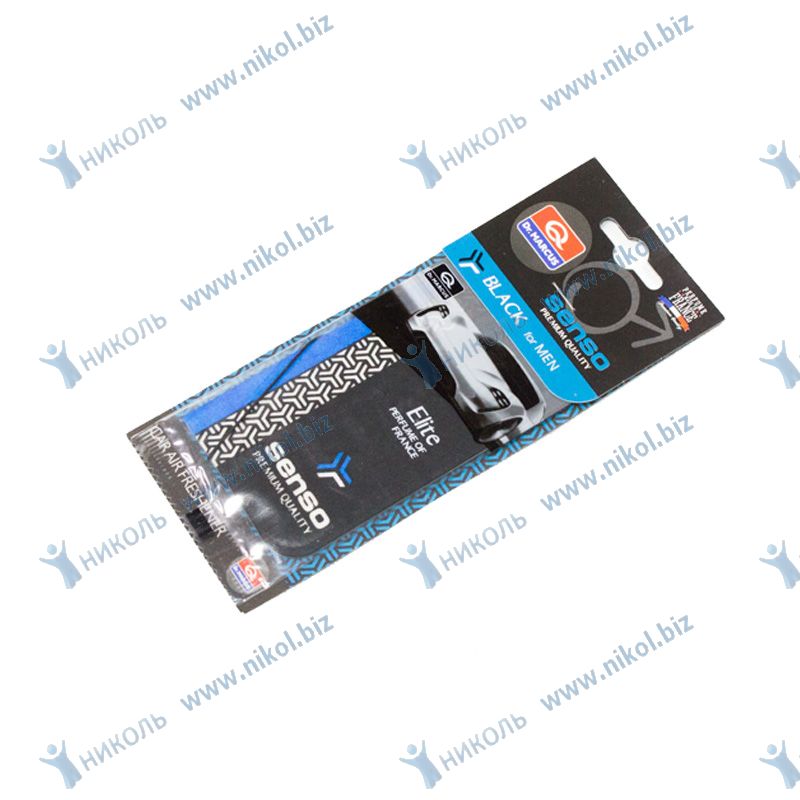 Освежитель подвесной Dr.Marcus Senso Elite Black (картон)