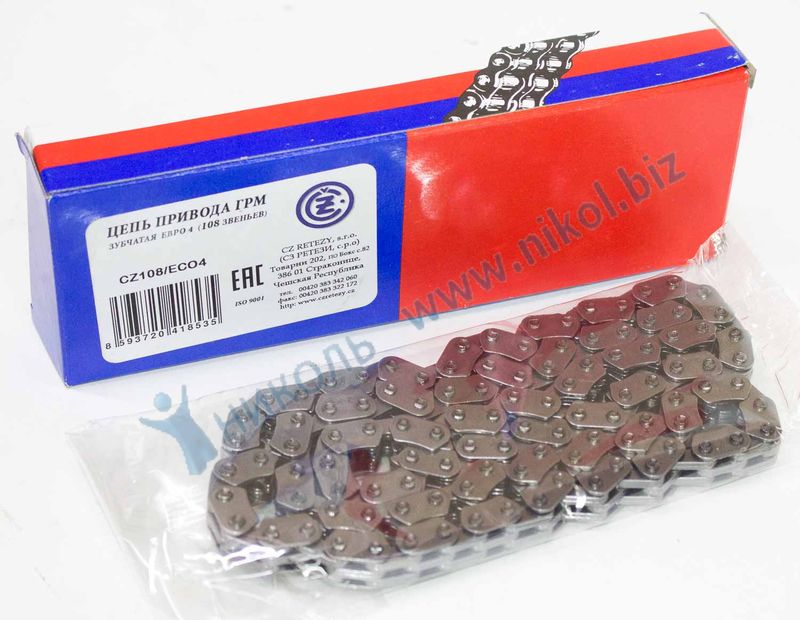 Цепь ГРМ ГАЗ 409 Е-4 108 зв. CZ