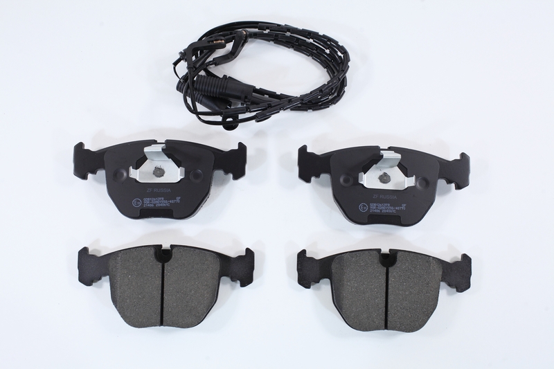 Колодки тормозные BMW 5 (E39) 95-04, 7 (E38) 94-04, X5 (E53) 00-06 передние \ GDB1261 ZFR