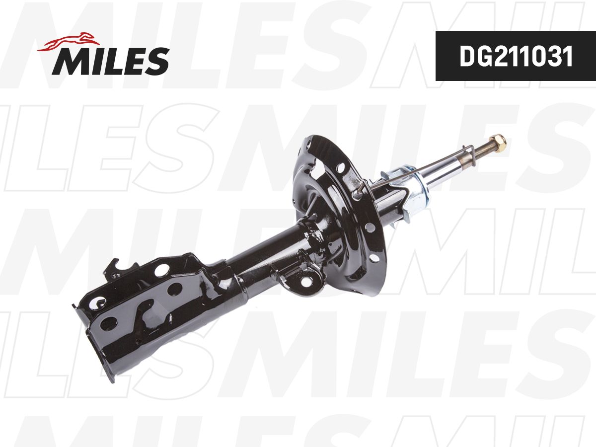 Амортизатор MILES Honda Jazz/Fit 14 - пер.прав.газ