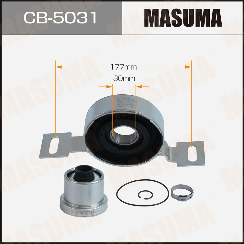 Подшипник подвесной Renault Duster 10-; Nissan Terrano 14- Masuma