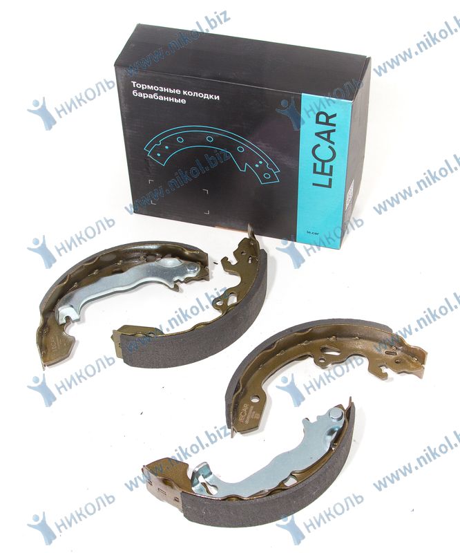 Колодка торм. задн. Ford Focus I-II (98-12) барабан. LECAR 1075549