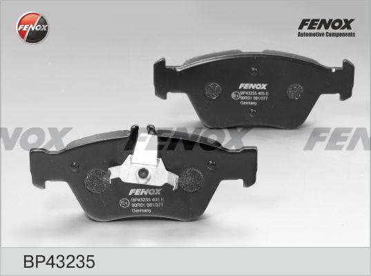 Колодки тормозные MB C (W202) 95-, E (W210) 95-, CLK (W208) 97- передние \ FENOX BP43235
