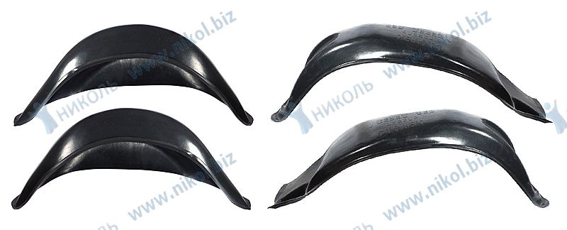 Подкрылки Газель пасс. н.обр. с 2009 г. Clotek (к-т 4 шт) 