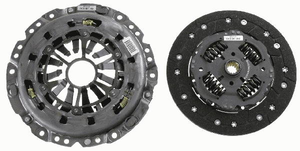Сцепление SACHS без подшипника (D205 14z) OPEL VECTRA C/ZAFIRA 05- 1.8 Easytronic
