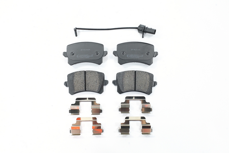 Колодки тормозные VAG Golf V 06-, Passat 05-, Jetta 06-, Octavia 04-, A3, A4, A6 03- задние \ GDB1763 ZFR