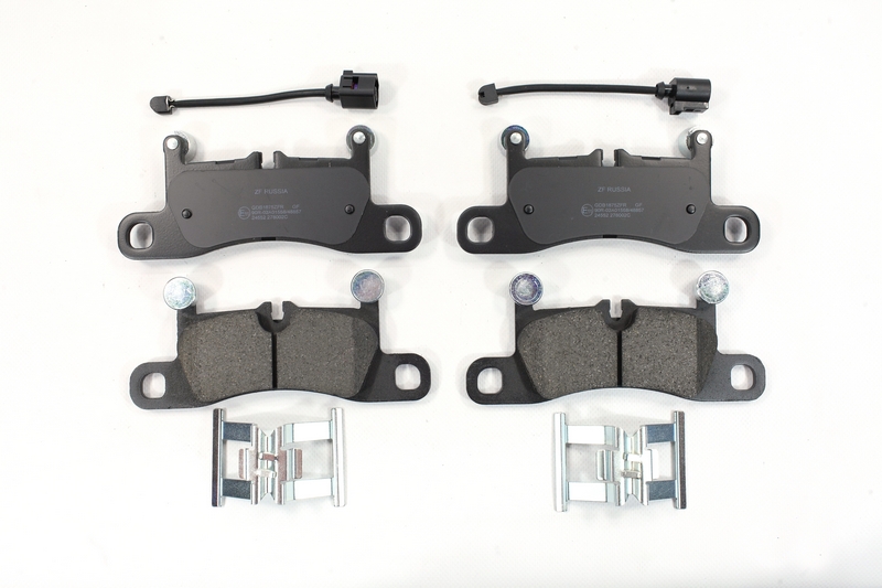 Колодки тормозные VAG Touareg 10-; Porsche Cayene 10- задние (Brembo) \ GDB1875 ZFR