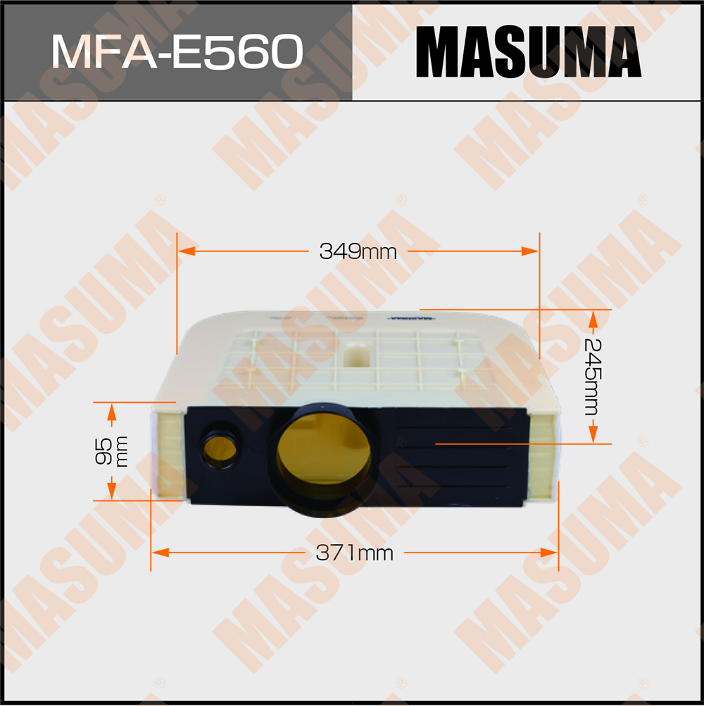 Фильтр воздушный VAG Q7 15-, Q8 18-, Touareg III (CR) 18- MASUMA