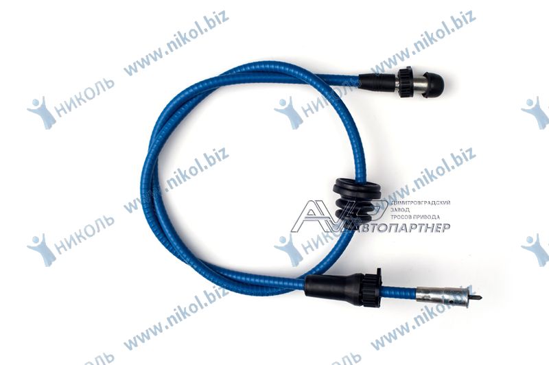 Трос спидометра 2107 широкий Автопартнер (ГВ 307-05) улучшеный в уп.