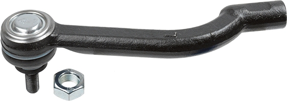 Наконечник рулевой Nissan Qashqai (J10) 07-13, X-Trail (T31) 07-15 левый \ LEMFORDER 3741901