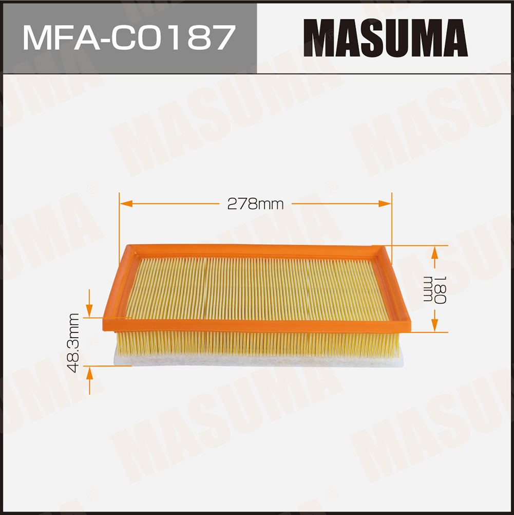 Фильтр воздушный BAIC X35 (1/40) Masuma