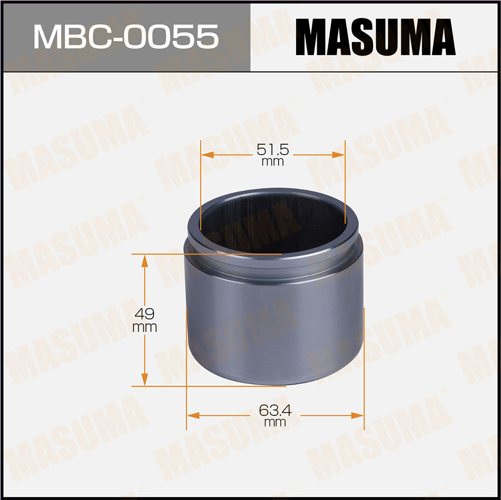 Поршень тормозного суппорта d-63.4 P634901, 150-40135 переднего Masuma