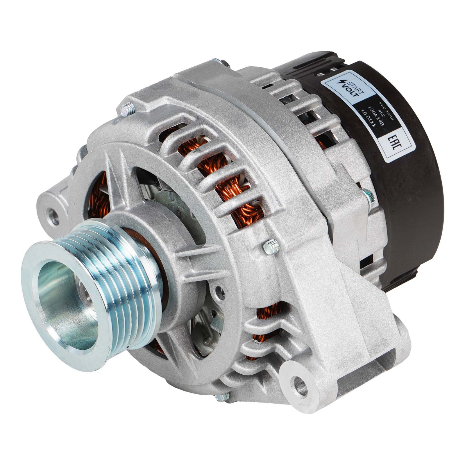 Генератор для а/м ВАЗ 2110-2115 и модификации 120 A StartVolt