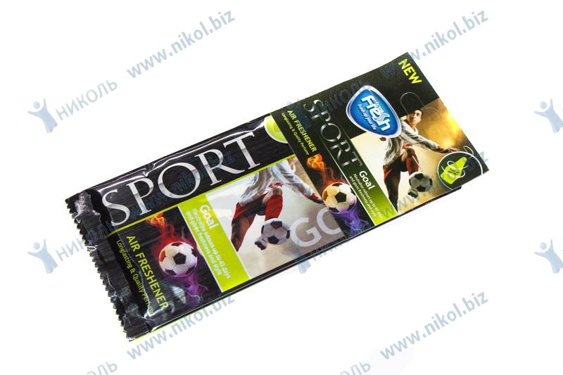 Освежитель подвесной Air Fresh SPORT Goal (картон)