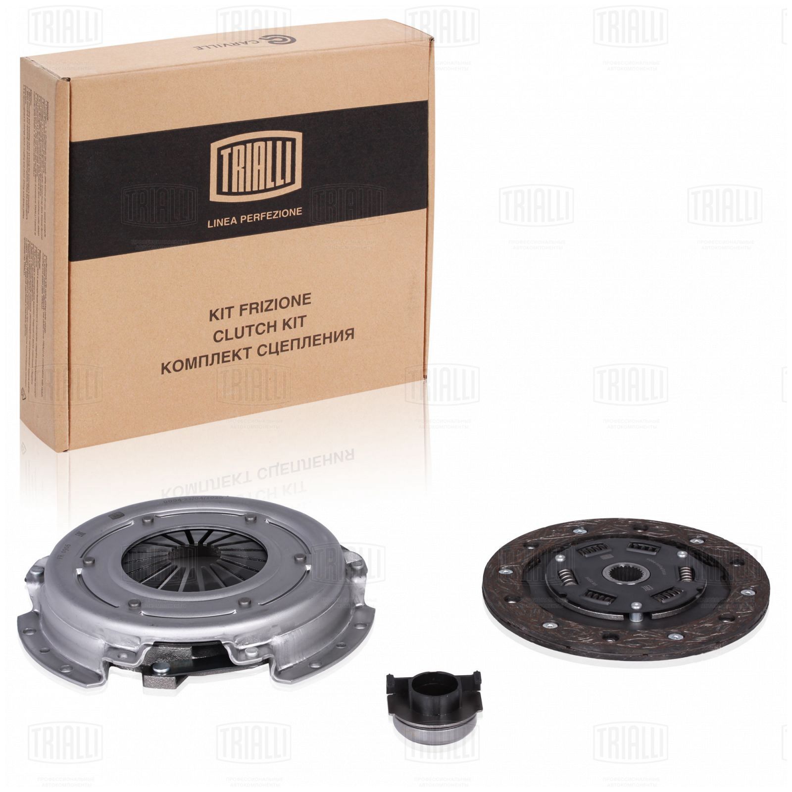 Сцепление Renault Logan 1.4 04-, Sandero 1.4 09-, Simbol, Kangoo, Megan 180 мм с/п Trialli