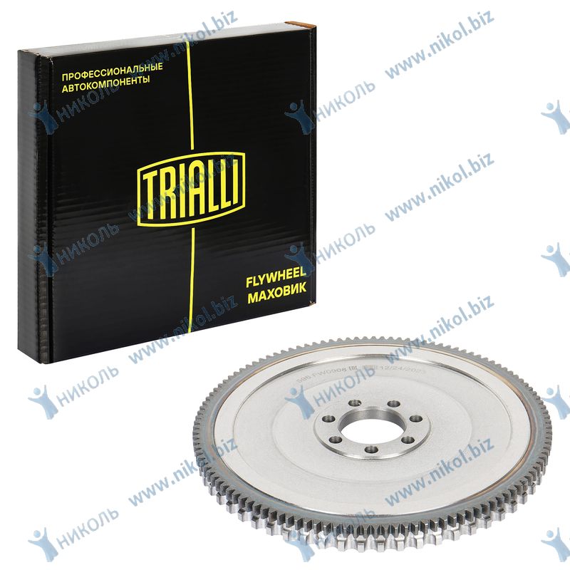 Маховик Lada Largus 12-; Renault Logan 04- 1.6i (дв. K4M/K7M) Trialli*